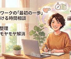 お試し20分〜サクッと体験でお悩みをご相談できます モヤモヤをストップ！本格セッションの前にご体験ができます