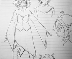白黒アナログイラストが好きな人向けに制作してます イメージ1