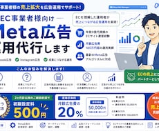 EC事業者様向け｜Meta広告運用代行します イメージ1