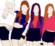 線画のイラスト描きます イメージ1