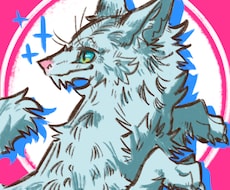 ケモノ、人外、動物のSNSアイコン描きます イメージ1