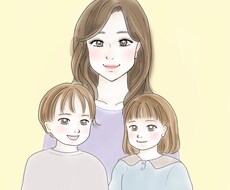 綺麗で華やかなタッチのアイコン制作します 似顔絵　イラストご相談ください。