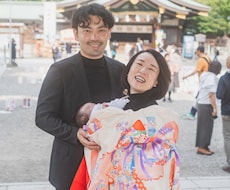 お宮参り・七五三の撮影を承ります イメージ1