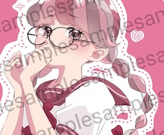 SNS等のアイコンを描きます イメージ1