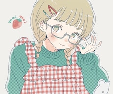 ふんわり優しいタッチでアイコンを制作いたします 新しいアイコンに変えたいなぁとお考えでしたらお任せください