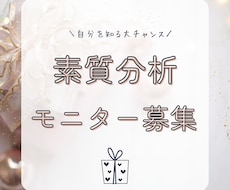 あなたの強み・才能を素質からコーチングします イメージ1