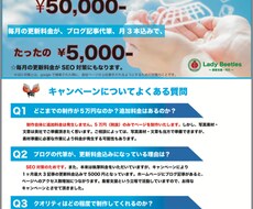 見やすくて、ちゃんと結果の出る、チラシを作ります イメージ1