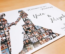 2人の思い出が形に♡写真を送るだけで完成しますます 結婚式準備中のおしゃれなプレ花嫁さんへ