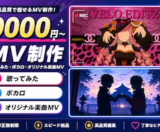 歌ってみたやオリジナル楽曲のMV制作します イメージ1
