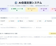 AIが社員として議論し報告書を自動生成しますます イメージ1