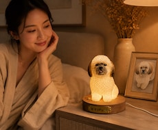写真から愛犬・愛猫の3Dライトを制作しますます イメージ1