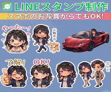 世界に一つのオリジナルLINEスタンプ制作します LINEスタンプ8個！イメージ通りのスタンプを作成します。