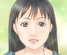 お写真からアイコンを描きます お気に入りの写真をイラストにしてみませんか？