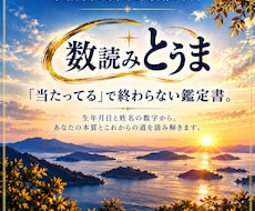 生年月日と姓名画数からあなたの本質を読み解きます イメージ1