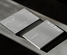 洗練された名刺・ショップカードをデザインします イメージ1