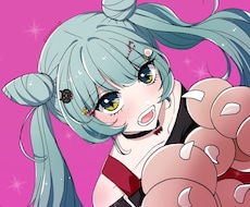 ご要望に合わせたイラストを描きます レトロアニメ調でご要望に沿ったイラストをお届けします！
