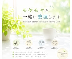 頭の中のモヤモヤを一緒に整理します イメージ1