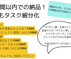 24時間以内納品！やることのロードマップ作ります イメージ1