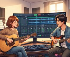 AIで作った曲をバンドみたいにします AIで曲を作っている方にお勧めです！耳コピ苦手な方も！