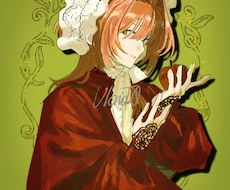 動画のサムネイルなどに、一枚絵お描きします ダークで鮮烈な目を引くイラストを希望するあなたへ