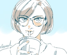 透明感のある似顔絵イラストを描きます イメージ1