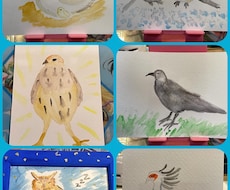 鳥さんのイラスト描きます イメージ1