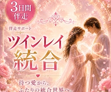 3日間✨ツインレイの不安やサイレントに伴走します イメージ1