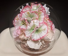 お二人だけのお花を作製いたします ウェルカムボードなどご希望に沿った作品を制作します