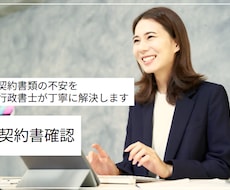 契約書｜利用規約等を専門行政書士が徹底確認します 各条項へのコメントと即利用可能な修正案の納品で初心者でも安心