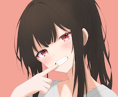 透明感のあるSNSアイコン描きます ご希望に添えるよう丁寧に仕上げます。