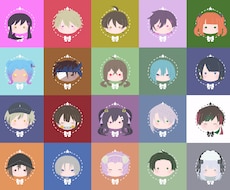 もちもちデフォルメイラスト作成します イメージ1