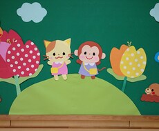 保育室等の壁面製作承ります