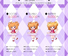 3頭身のかわいい立ち絵描きます イメージ1