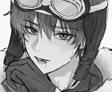 最短5日〇ザラっとした質感モノクロイラスト描きます 色味加工可〇 SNS活動用やMV、歌ってみた動画、挿絵などに