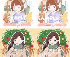 似顔絵⭐️アイコン⭐️スタンプ描きます イメージ1