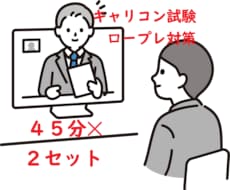 JCDAキャリコン面接試験のロープレ(2回)します イメージ1