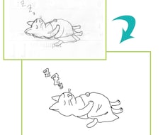 手描き・低解像度の画像をトレースします アナログ画像のデジタル移行、手描きイラストのデータ化など