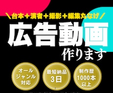 ショート広告動画丸投げ制作できます イメージ1