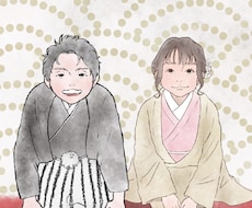 やさしくきれいな似顔絵描きます イメージ1