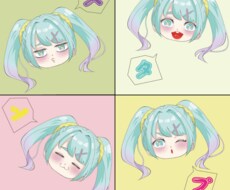 ラフ画の修正無料☆スタンプ描きます 1枚から注文OK☆動くスタンプも作成しております！