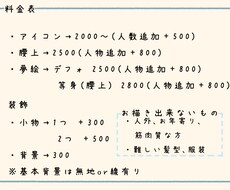 SNS用アイコンや動画内のイラスト描きます イメージ1