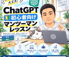 初心者向けChatGPTレッスンをします 教員経験を活かしてマンツーマンで優しく教えます