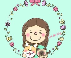 スヌーピー風イラストお描きします お写真やイメージからイラストをお描きいたします