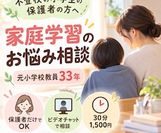 不登校の小学生の家庭学習を一緒に考えます イメージ1