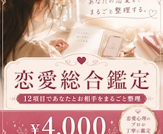 恋愛を総合的に丁寧に鑑定します イメージ1