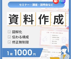 スライド資料をブラッシュアップ・新規作成します イメージ1