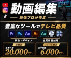 高品質動画編集承ります YouTube登録者90万人実績の動画編集お届けします！