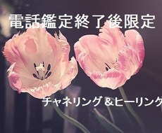 電話依頼者様限定◆チャネリング＆ヒーリングします 今必要な施術とメッセージをお届けします