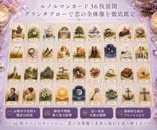 即日可　ルノルマン36枚グランタブローで鑑定します イメージ1