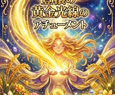 創始者から☆豊穣の黄金光線エネルギー伝授します 天界の女神さまより直接受け取った豊かさのエネルギーです✩.*